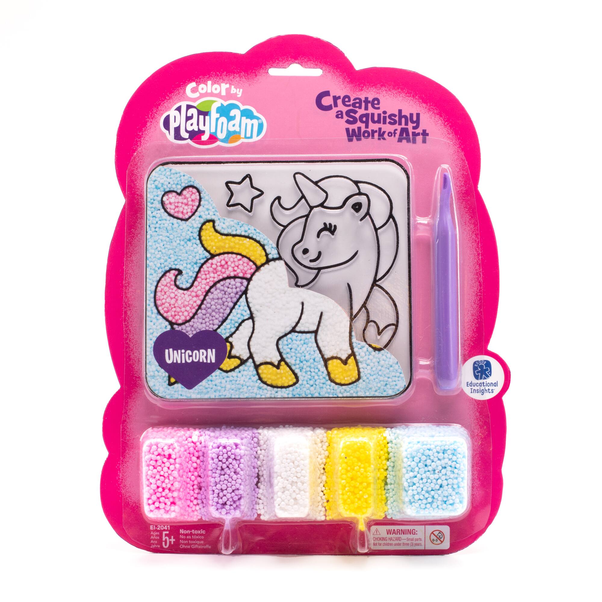 Educational Insights Color by Playfoam Unicorn